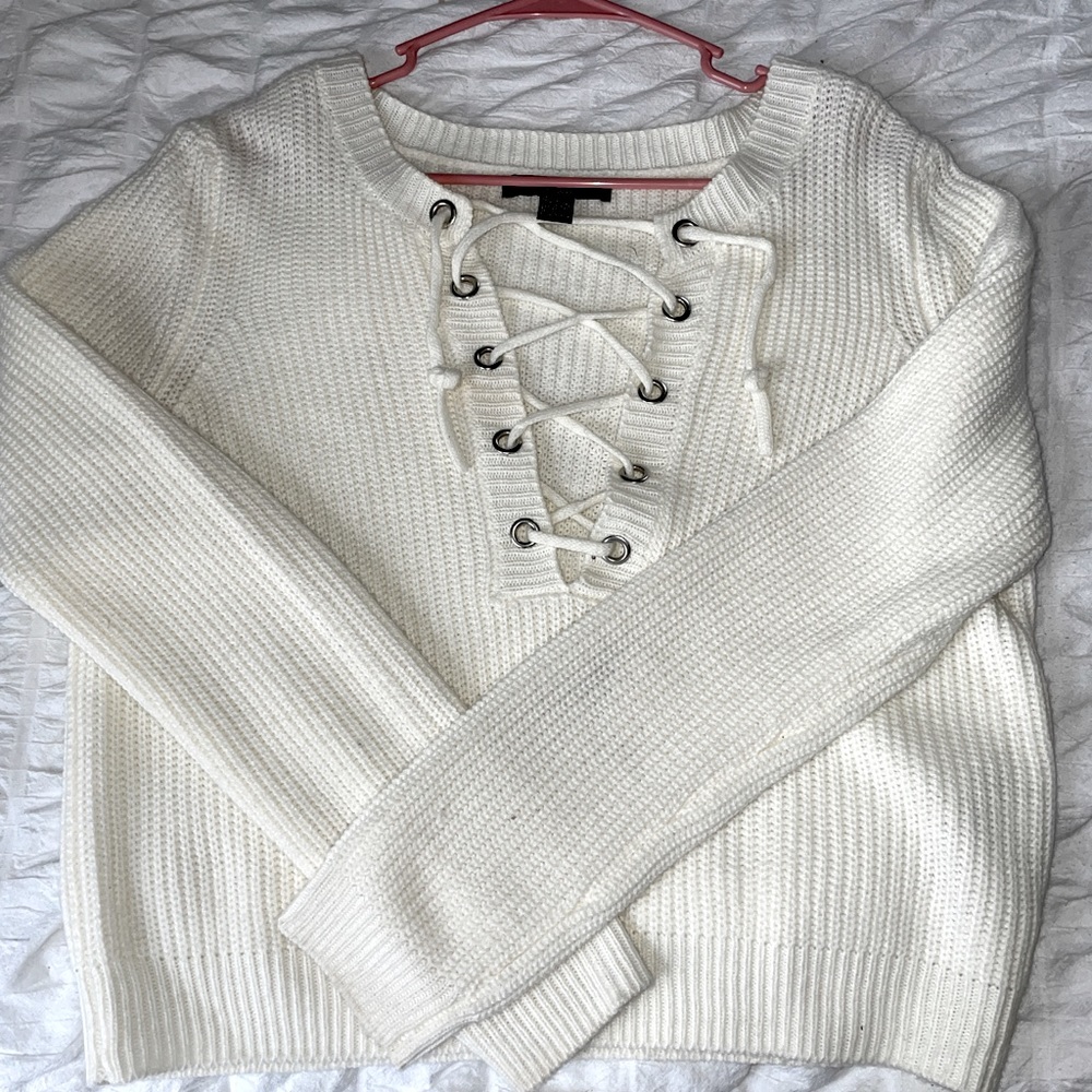 forever 21 cropped sweater